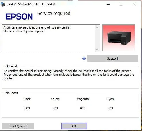 epson printer red light epson l3210 l3250 l3110 l3150