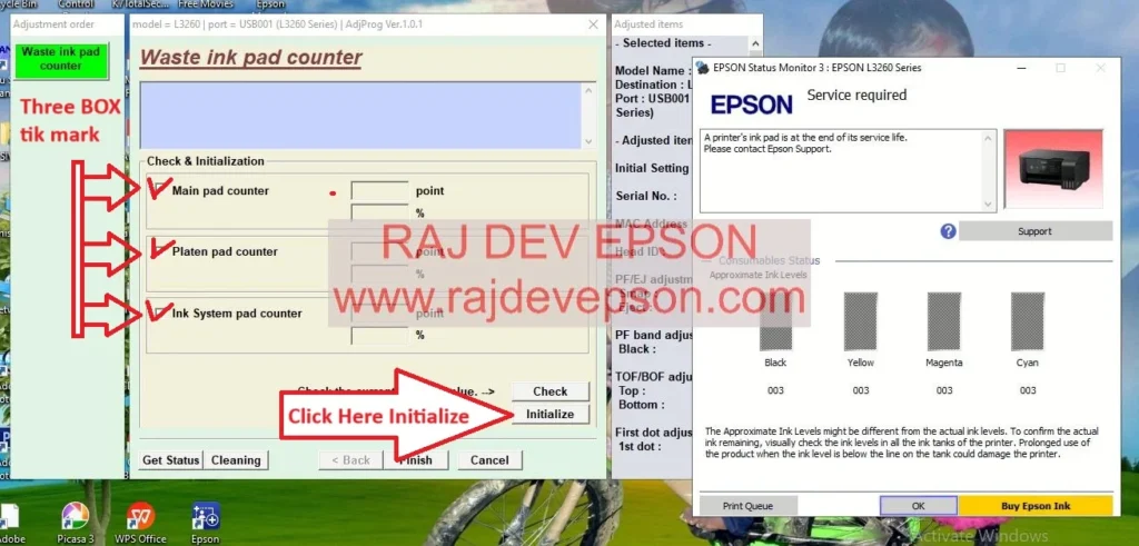 epson l3260 resetter free download windows 10
epson l3260 resetter adjustment program