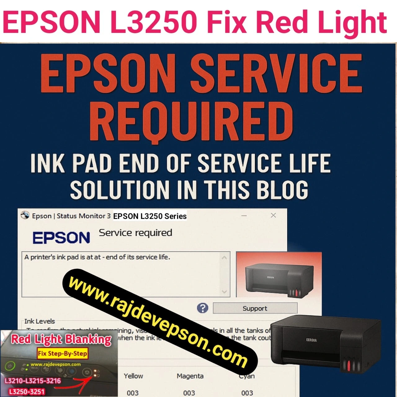epson l3251 l3252 red light blinking solution epson l3250 resetter free download epson l3250 reset epson l3250 resetter epson l3250 red light blink