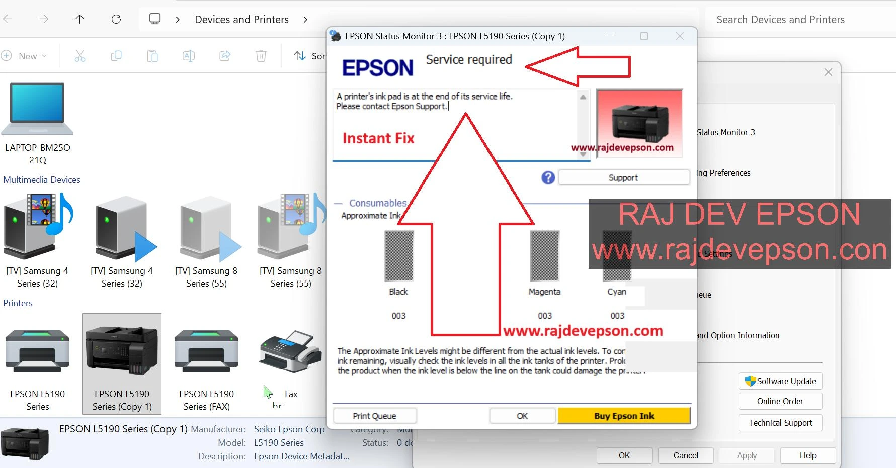 epson l5190 adjustment program reset tool epson l5190 adjustment program keygen epson l5190 adjustment program + keygen