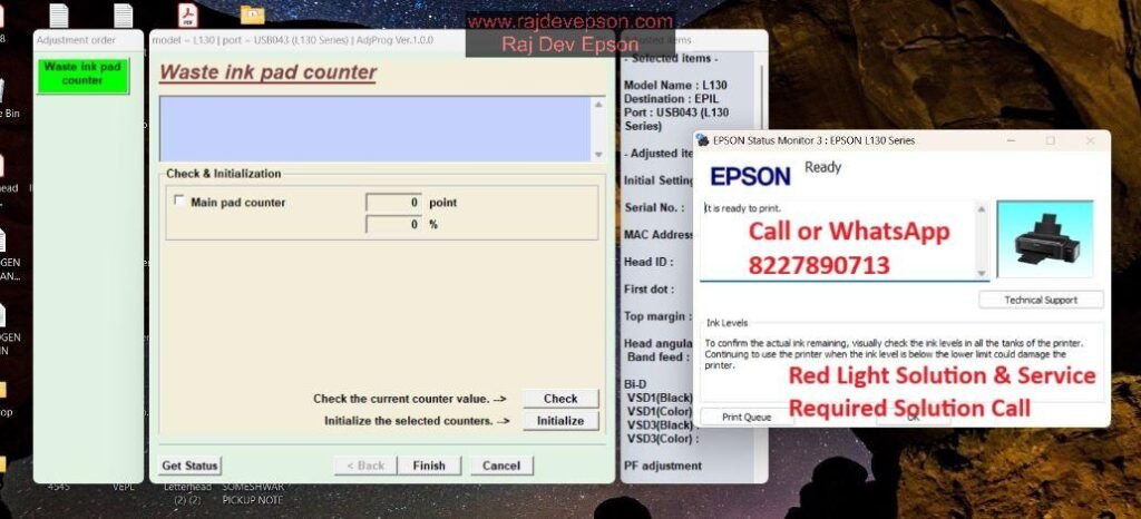 epson l130 resetter free download