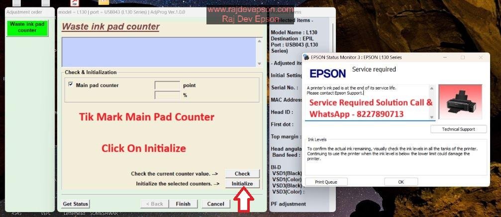 epson l130 resetter software free
